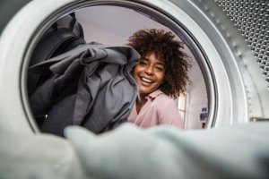 caregiver do the laundry